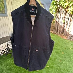 Dickies XL vest insulated black
